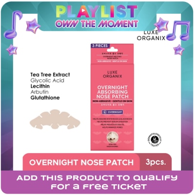 LUXE ORGANIX - Luxe Organix Hydrocolloid Overnight Nose Patch 3s