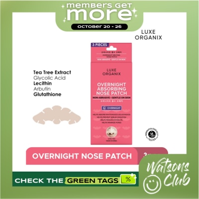 LUXE ORGANIX Luxe Organix Hydrocolloid Overnight Nose Patch 3s image