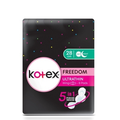 KOTEX Freedom Ultrathin Day and Night with Wings 28cm 8 Pads