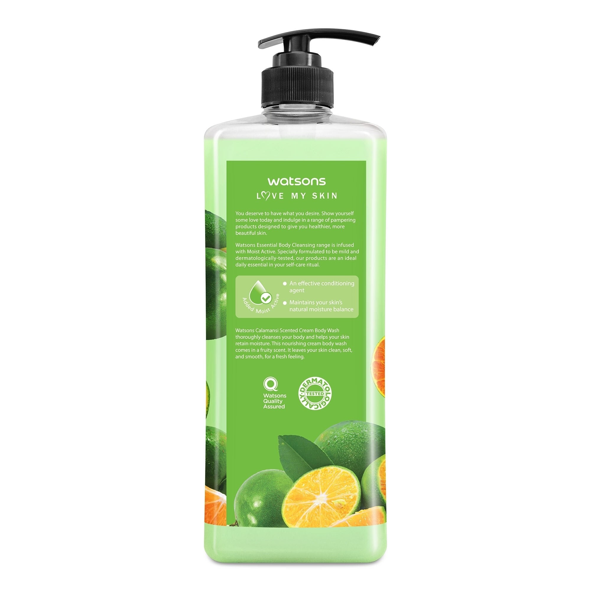 Love My Skin Cream Body Wash Calamansi 1L