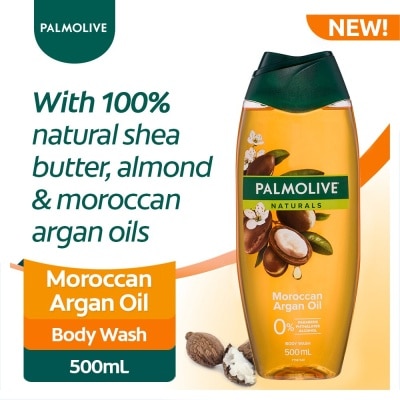 PALMOLIVE Palmolive Naturals Body Wash Moroccan Argan Oil 500mL