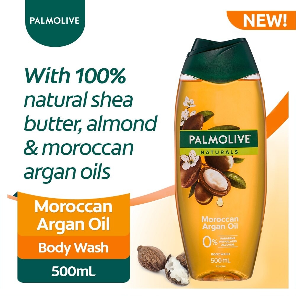 Palmolive Naturals Body Wash Moroccan Argan Oil 500mL