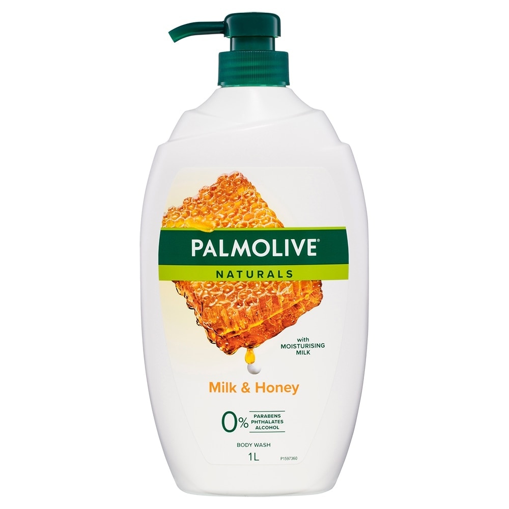 Palmolive Naturals Moisturising Body Wash Milk and Honey 1L