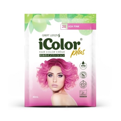 ICOLOR Plus Shampoo Hair Color Creme Ash Pink 40ml