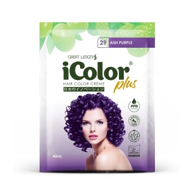 ICOLOR Plus Shampoo Hair Color Creme Ash Purple 40ml