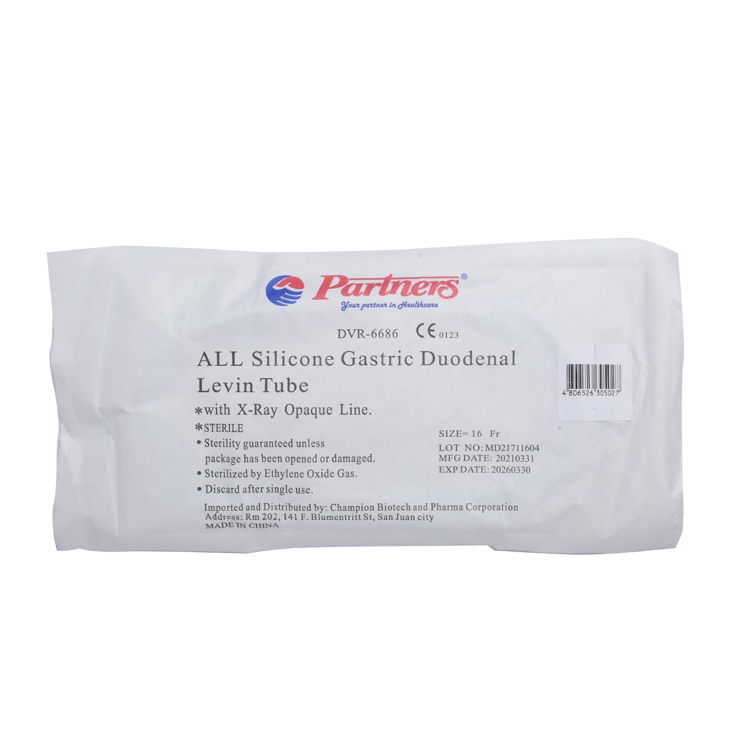 Silicone NGT Size 16 1s