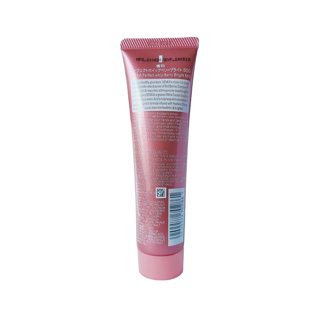 Perfect Whip Cleanser Berry Bright - 50 G