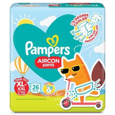 PAMPERS Aircon Pants Value Pack Diapers XL 26s