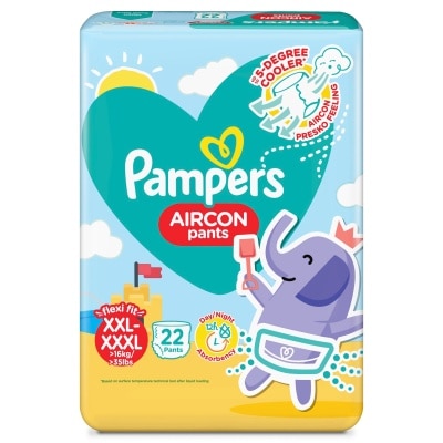 PAMPERS Aircon Pants Value Pack Diapers XXL 22s