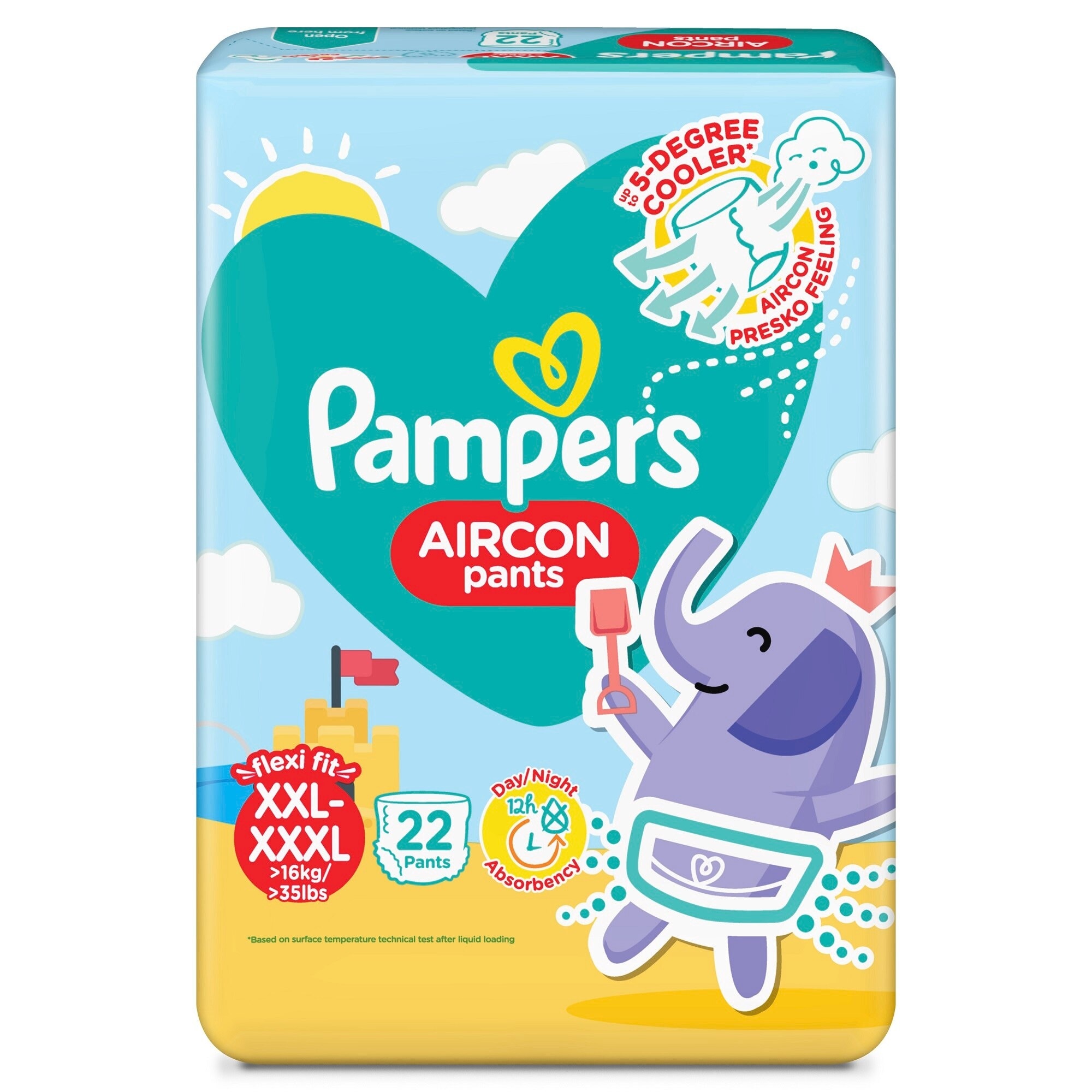 Aircon Pants Value Pack Diapers XXL 22s