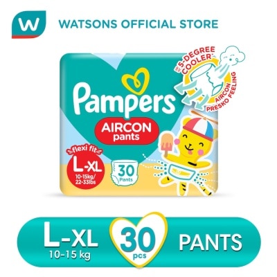 PAMPERS PAMPERS Aircon Pants Value Pack Diapers Large 30s