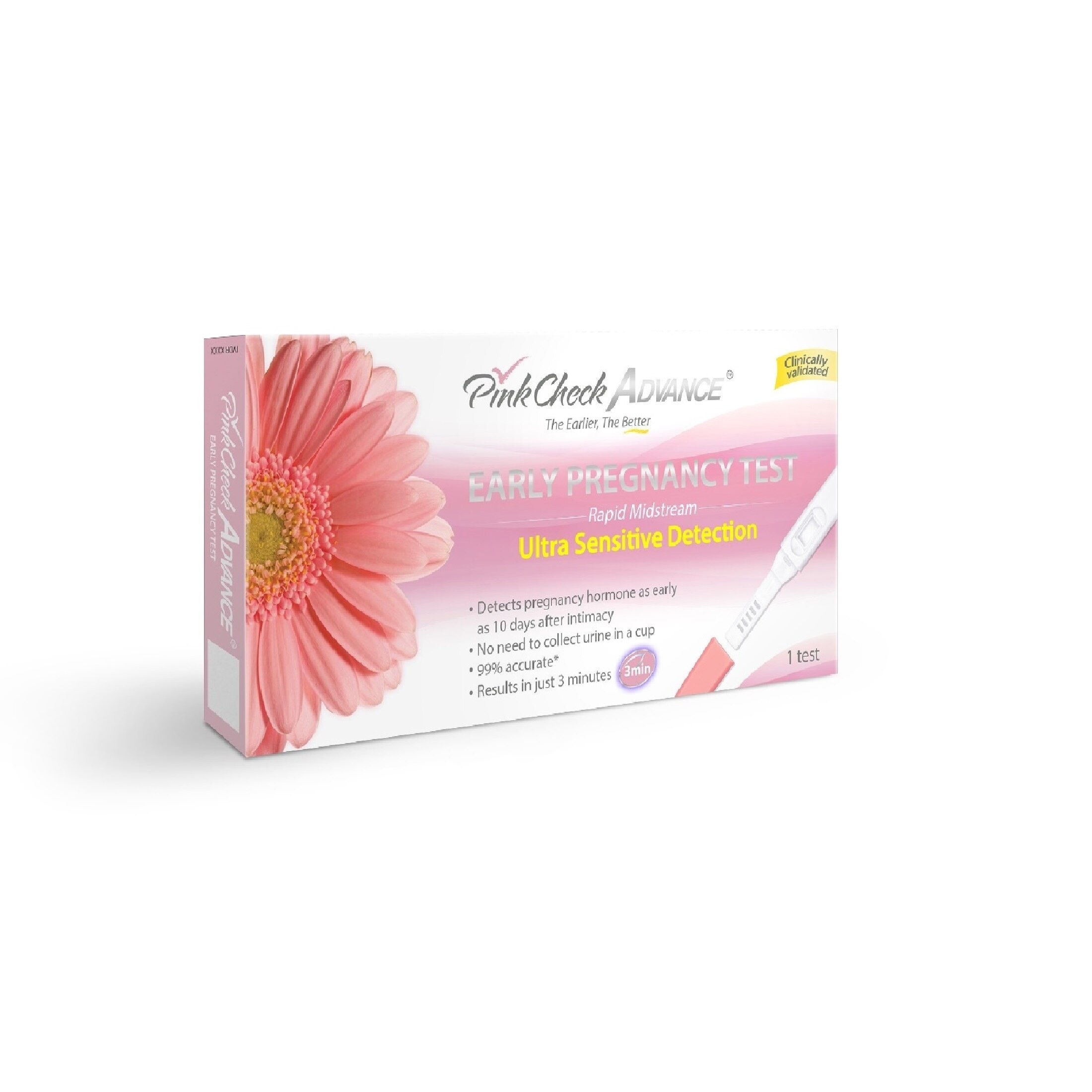 Advance Midstream Early Pregnancy Test Kit 1s