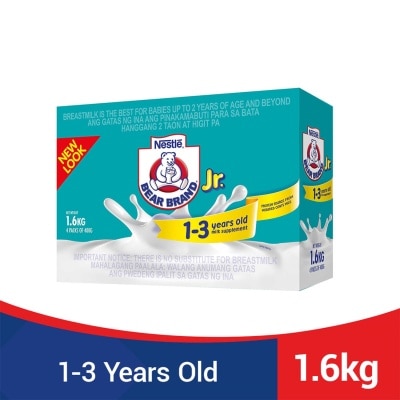 BEAR BRAND JR Milk Supplement For Children 1-3 Years Old 1.6kg