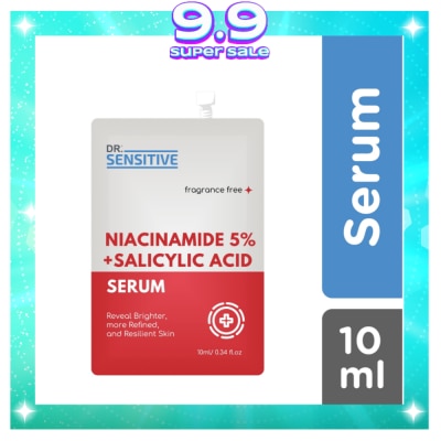DR SENSITIVE Niacinamide 5% & Salicylic Acid Serum 10ml