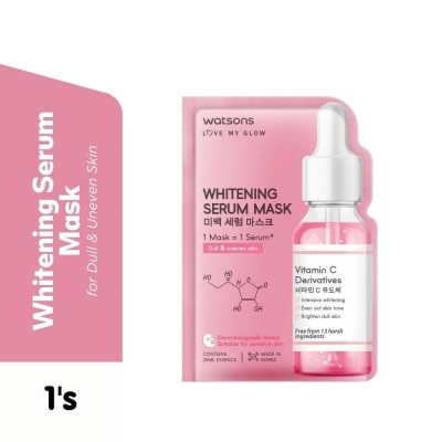 WATSONS Whitening Serum Mask 1 sheet