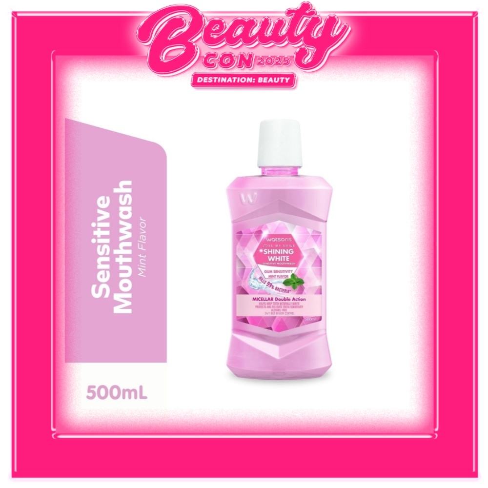 Love My Smile Shining White Gum Sensitivity Mint Flavor 500ml
