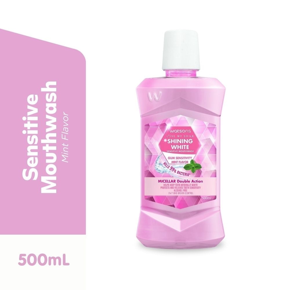 Love My Smile Shining White Gum Sensitivity Mint Flavor 500ml