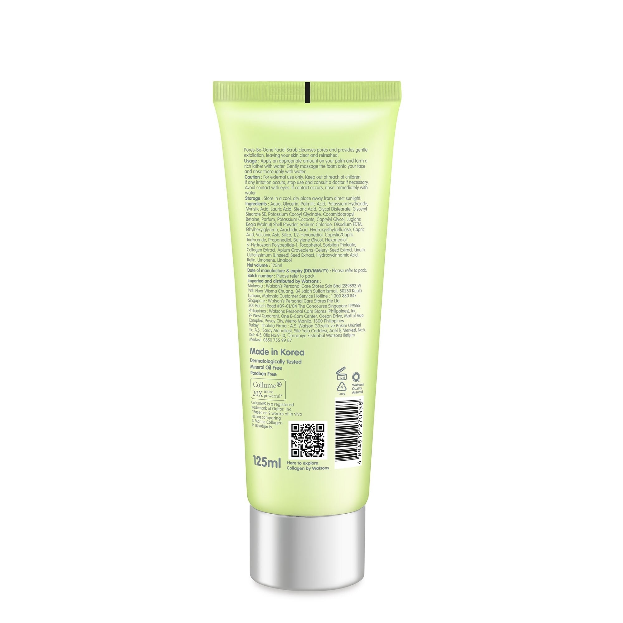 Pore - Be - Gone Facial Scrub 125ml