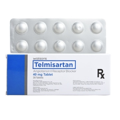 WATSONS GENERICS Telmisartan 40mg 1 Tablet [PRESCRIPTION REQUIRED]