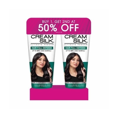 CREAMSILK - CREAMSILK Cream Silk Ultimate Reborn Conditioner Hairfall Defense With Tri-Oleo 180ml