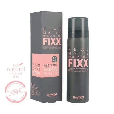 SO NATURAL Real Matte Make Up Setting Fixx 75ML