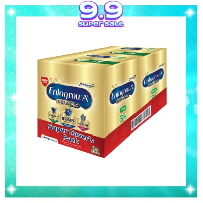 ENFAGROW Enfagrow A+ Four Nurapro 3.45kg Powdered Milk Drink for Kids Above 3 Years Old