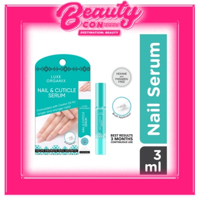 LUXE ORGANIX Luxe Organix Nail and Cuticle Castor Serum 3ML