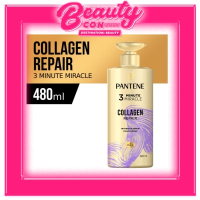 PANTENE Collagen Repair 3-Minute Miracle Conditioner 480ml