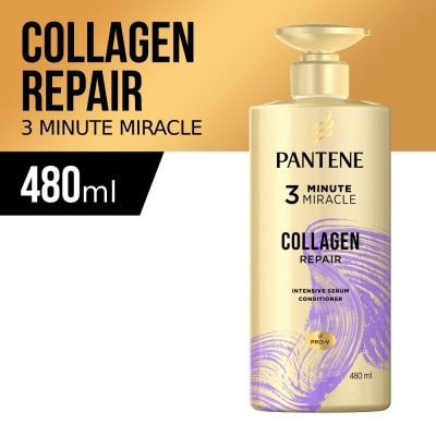 PANTENE Collagen Repair 3-Minute Miracle Conditioner 480ml