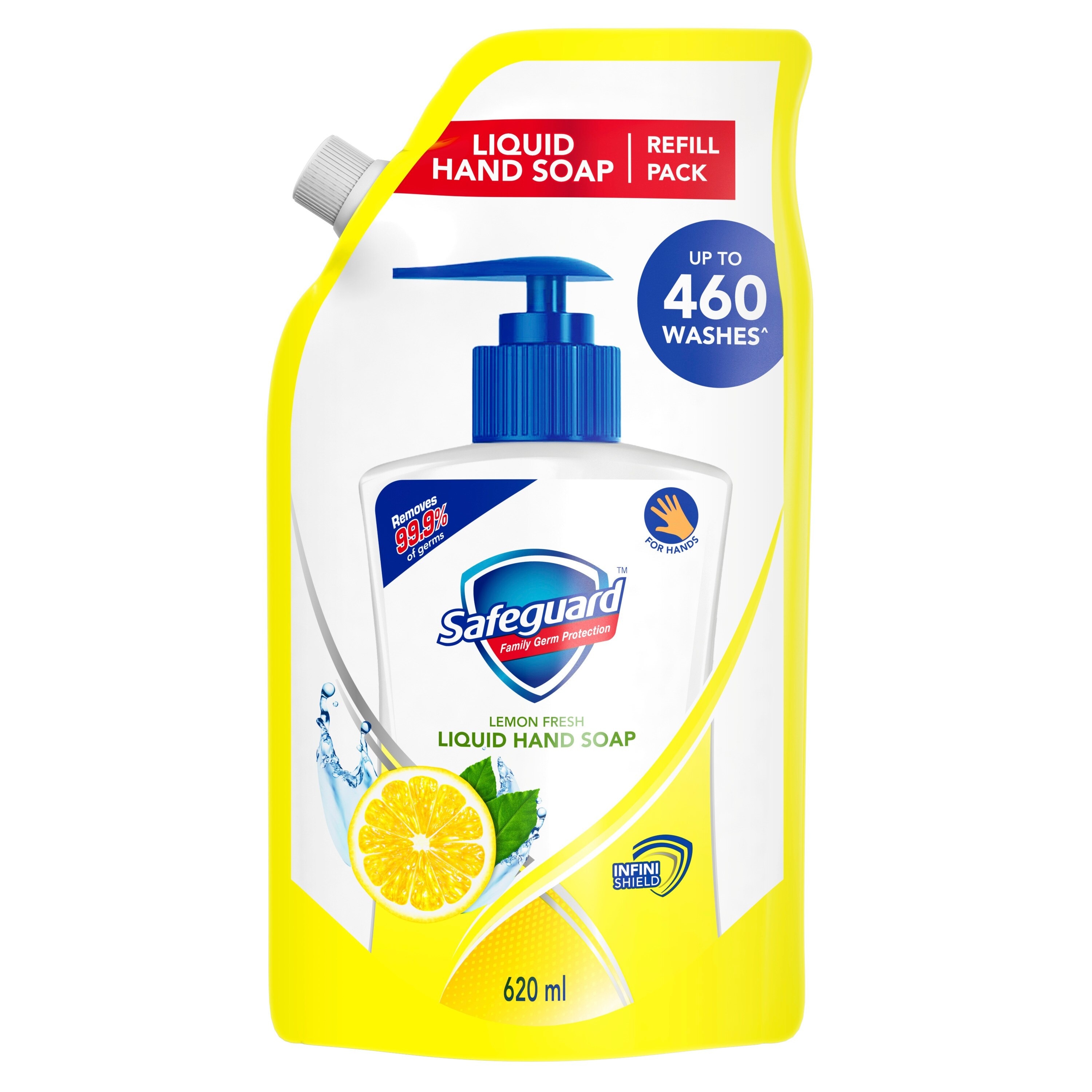 SAFEGUARD Safeguard Liquid Hand Soap Lemon 620ml Refill