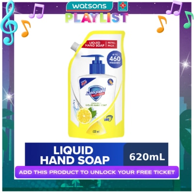 SAFEGUARD SAFEGUARD Safeguard Liquid Hand Soap Lemon 620ml Refill