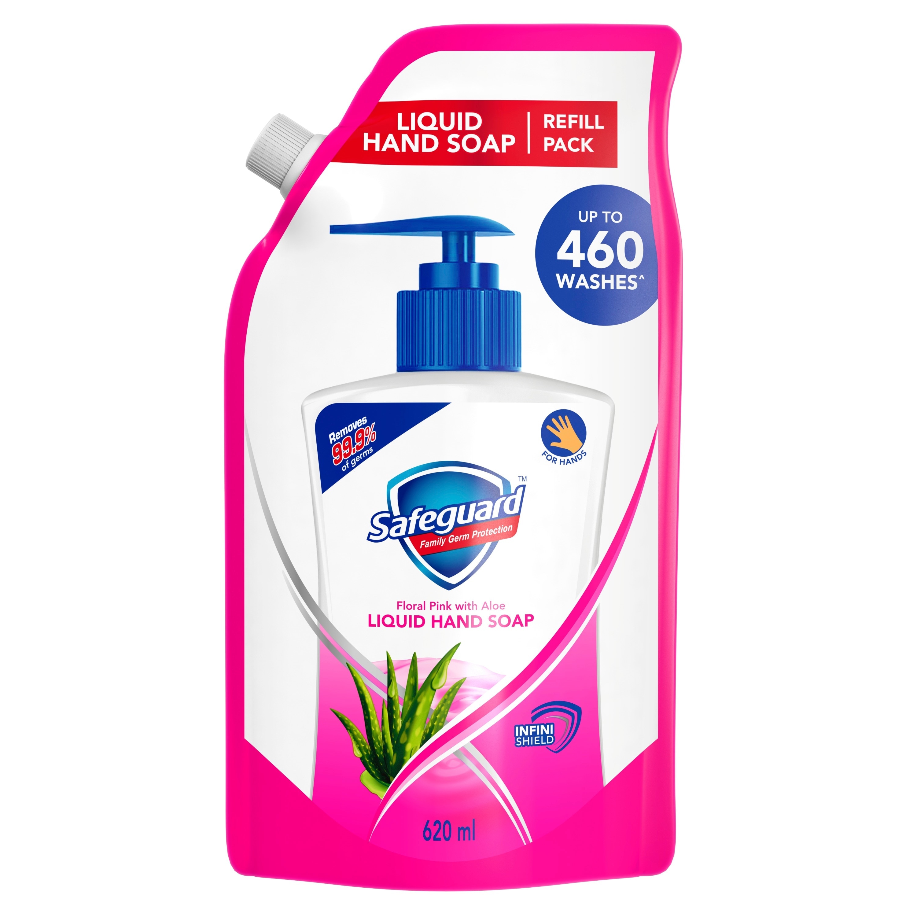 SAFEGUARD Safeguard Liquid Hand Soap Pink 620ml Refill