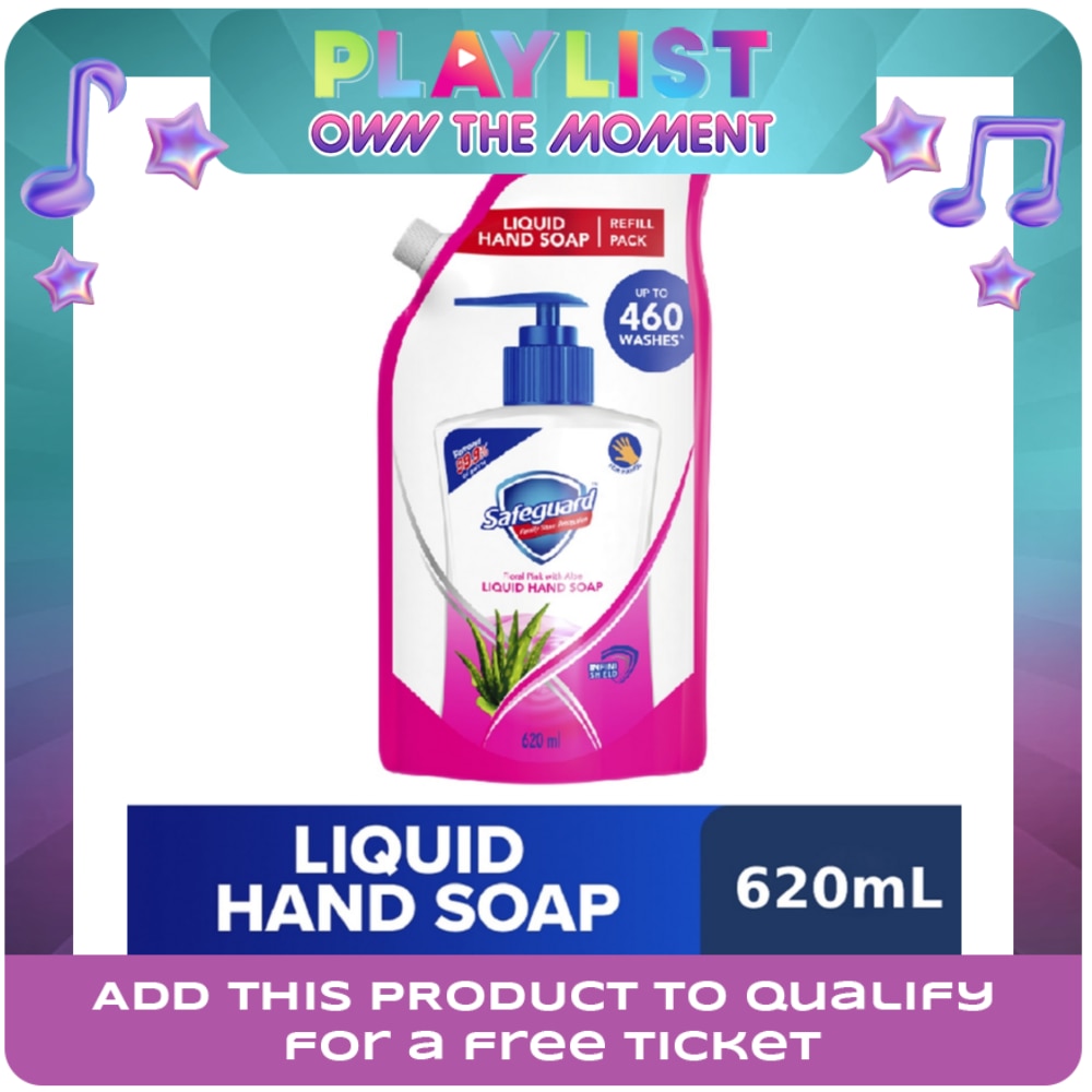 SAFEGUARD SAFEGUARD Safeguard Liquid Hand Soap Pink 620ml Refill