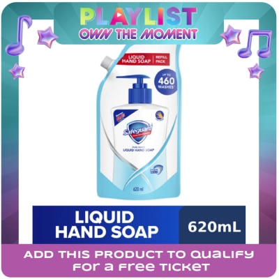 SAFEGUARD - SAFEGUARD SAFEGUARD Safeguard Liquid Hand Soap White 620ml Refill