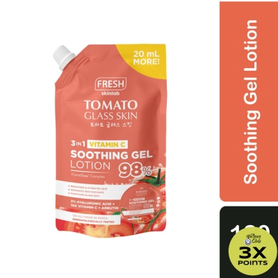 FRESH BT21 Tomato Glass Skin Soothing Gel Lotion 120ml