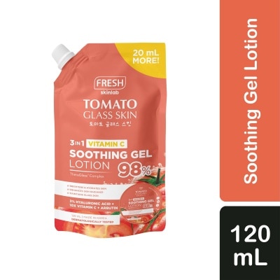 FRESH BT21 Tomato Glass Skin Soothing Gel Lotion 120ml