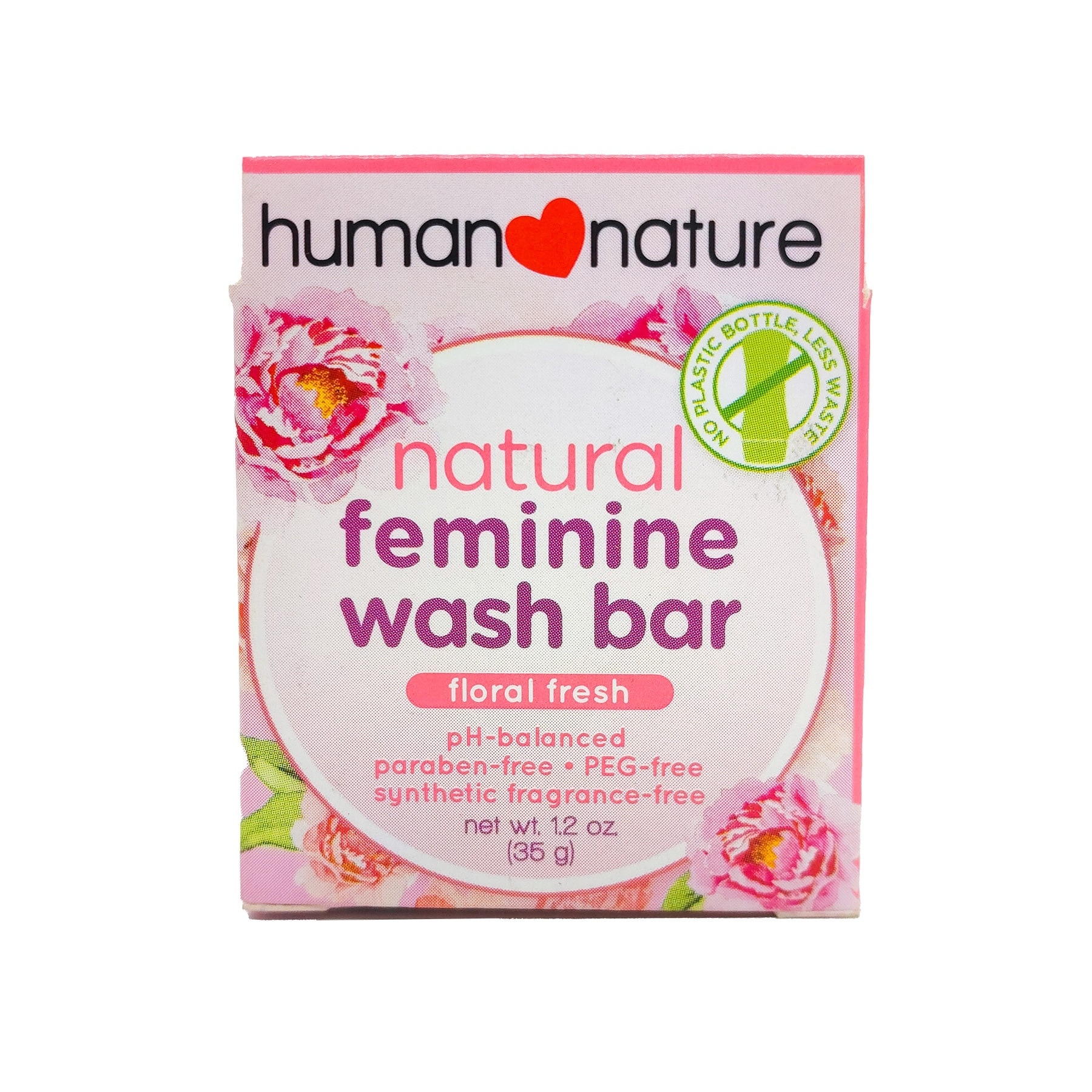 Natural Feminine Wash Bar - Floral Fresh 35g