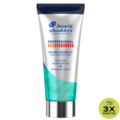 HEAD N SHOULDERS Professional Severe Dandruff Advanced Itch Care Conditioner 200ml