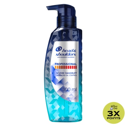 HEAD N SHOULDERS Professional Severe Dandruff Advanced Oil Control Shampoo 300ml