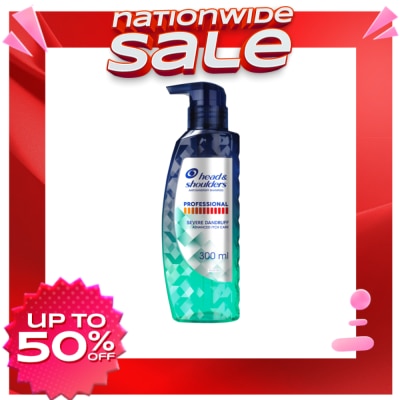 HEAD N SHOULDERS Professional Severe Dandruff Advanced Itch Care Shampoo 300ml