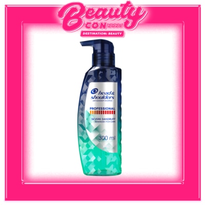 HEAD N SHOULDERS Professional Severe Dandruff Advanced Itch Care Shampoo 300ml