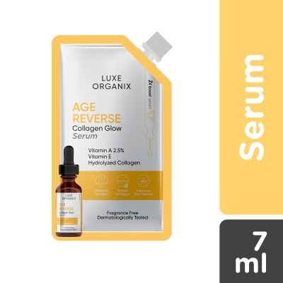 LUXE ORGANIX Age Reverse Collagen Glow Serum 7ml