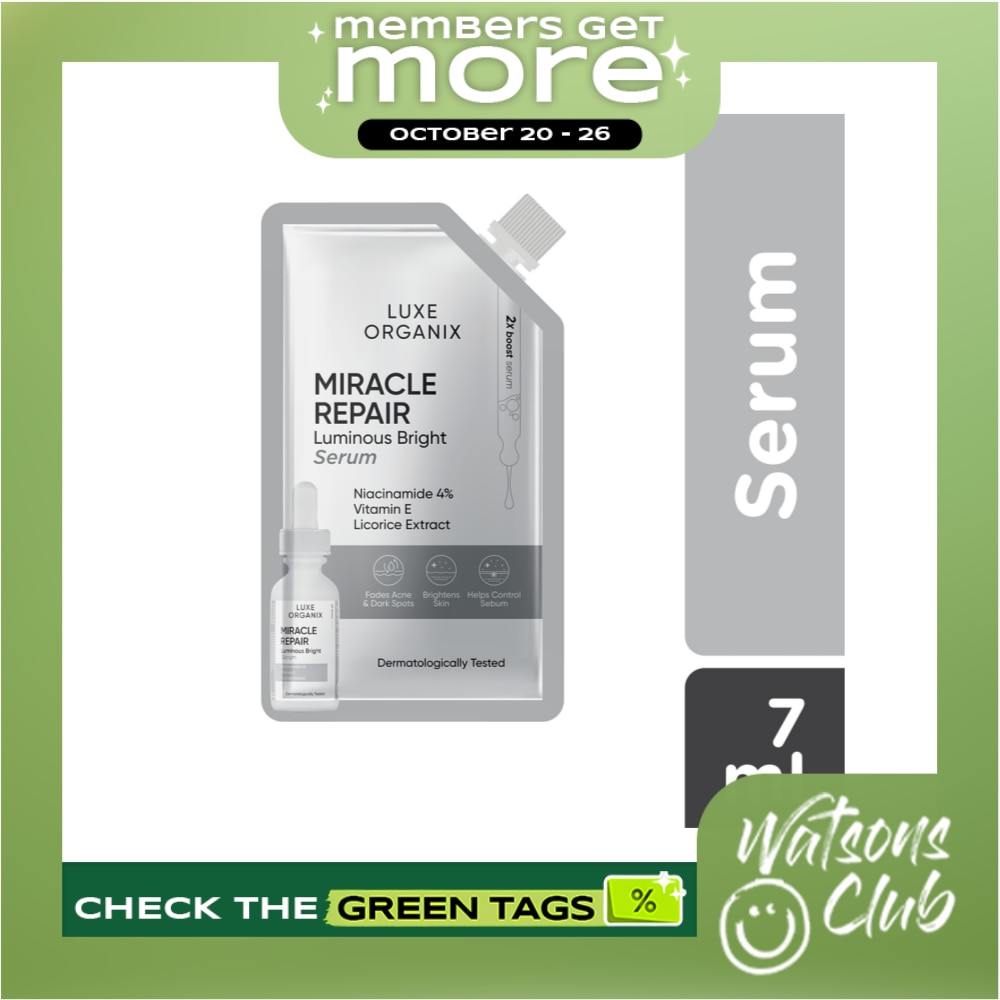 Luxe Organix Miracle Repair Luminous Bright Serum 7ml image
