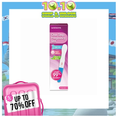 WATSONS Watsons One Step Pregnancy Test Stick 1S