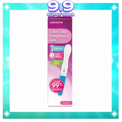 WATSONS Watsons One Step Pregnancy Test Stick 1S