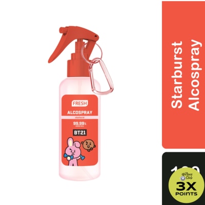 FRESH X BT21 Starburst Red Alcospray 100ml