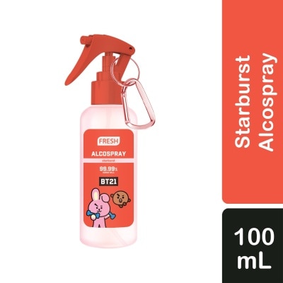 FRESH X BT21 Starburst Red Alcospray 100ml