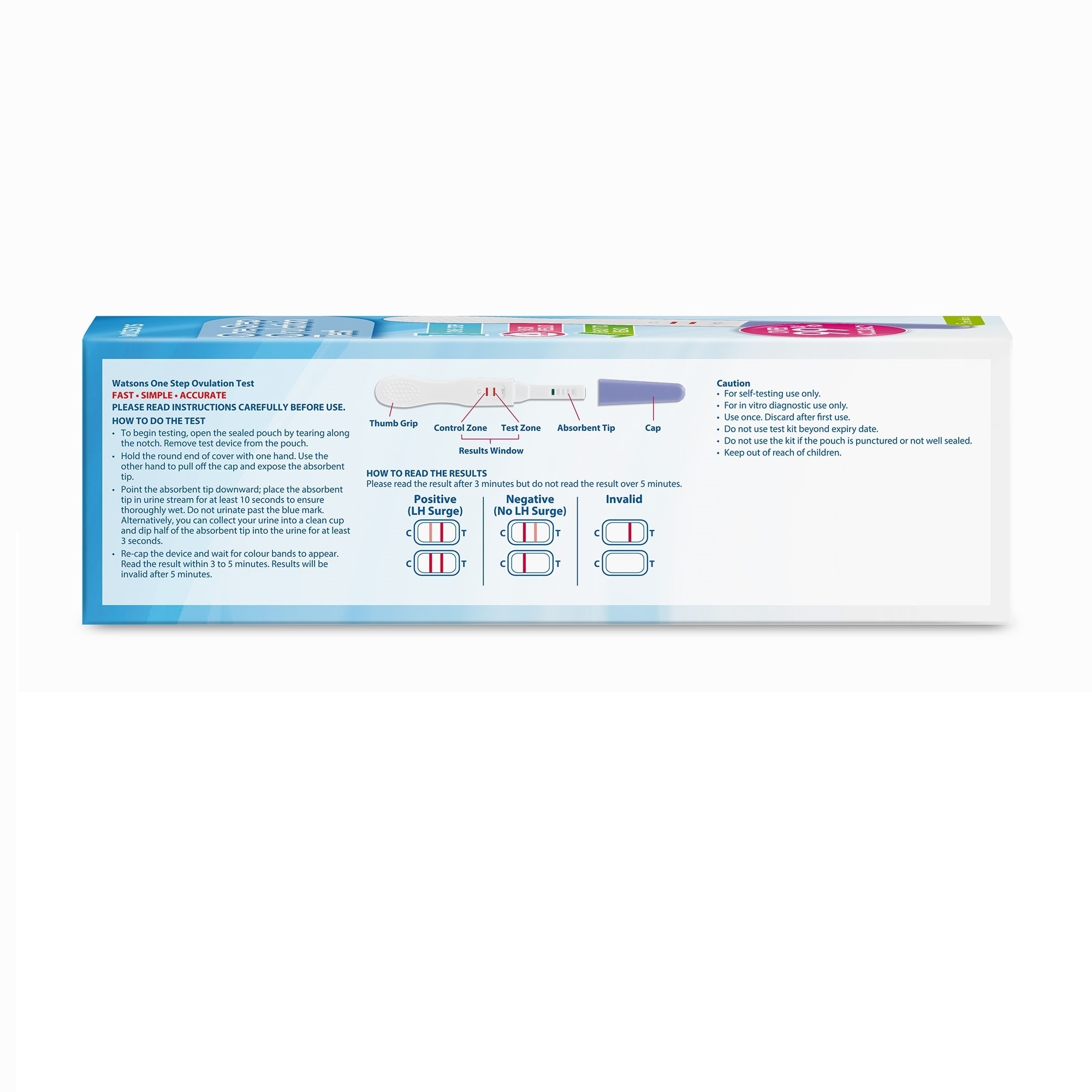 One Step Ovulation Test 5s