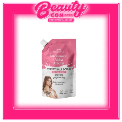 LUXE ORGANIX Alpha Arbutin Spa Salt 300g
