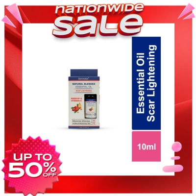 DERMAID Natural Blended Essential Oil Rosehip & Vitamin E 10ml